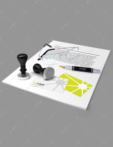 商务办公用品素材组合 专业图样与海报模板下载指南